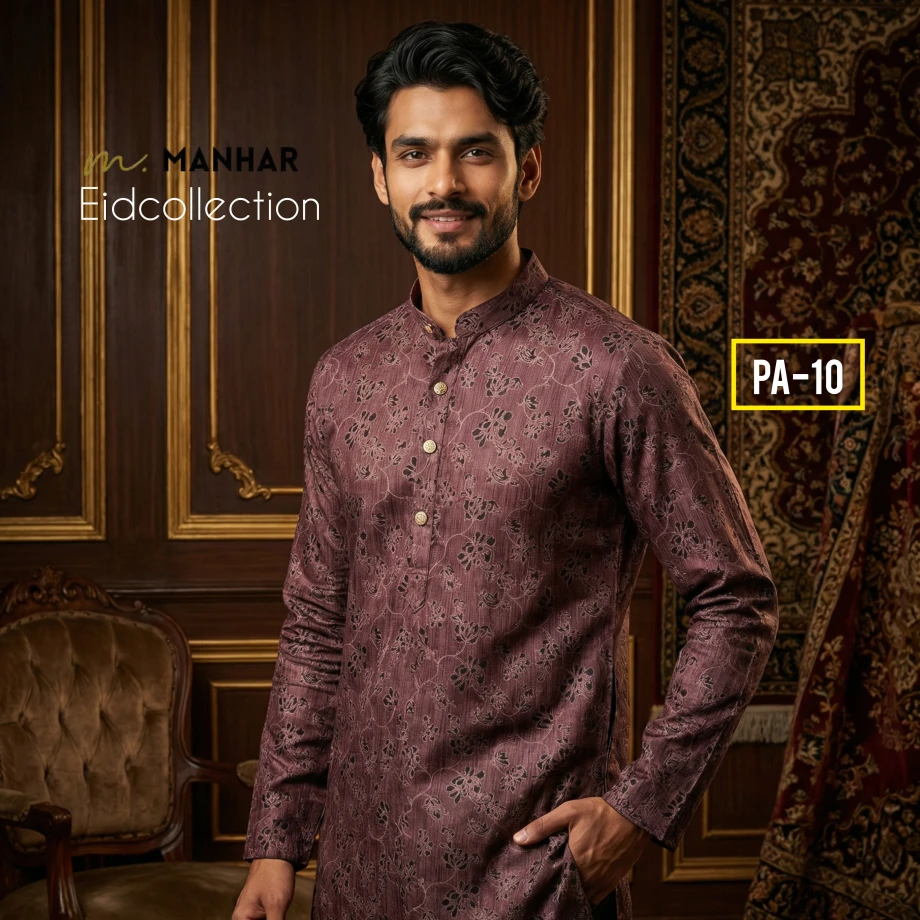 Pakistani Cotton Fabric Panjabi Pa-10