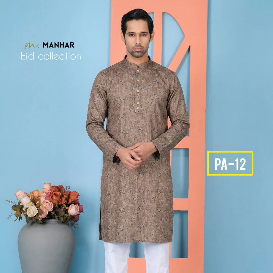 Pakistani Cotton Fabric Panjabi Pa-12